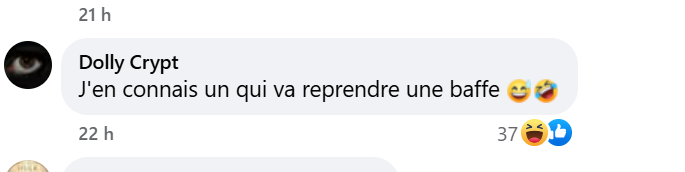 Commentaires d'une internaute concernant le clin d'œil d'Emmanuel Macron à Kate Middleton | Source : Facebook/BFMTV