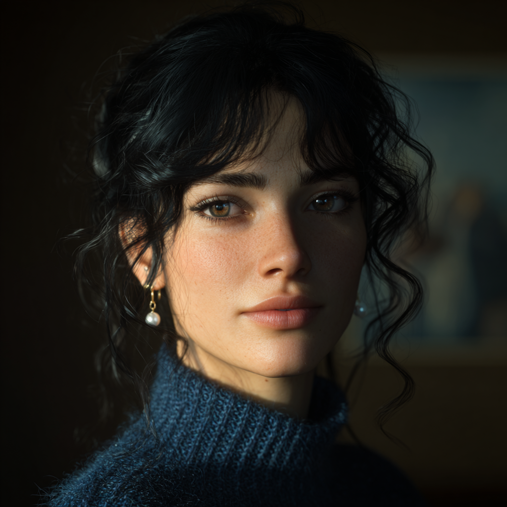 Une femme souriante | Source : Midjourney