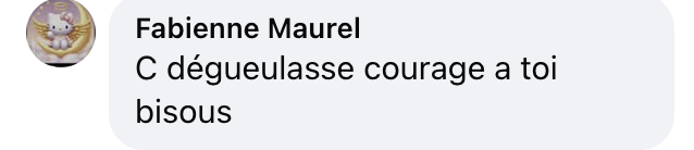 Capture d'écran du commentaire d'un internaute I Source : facebook.com/reel/1715765725710290