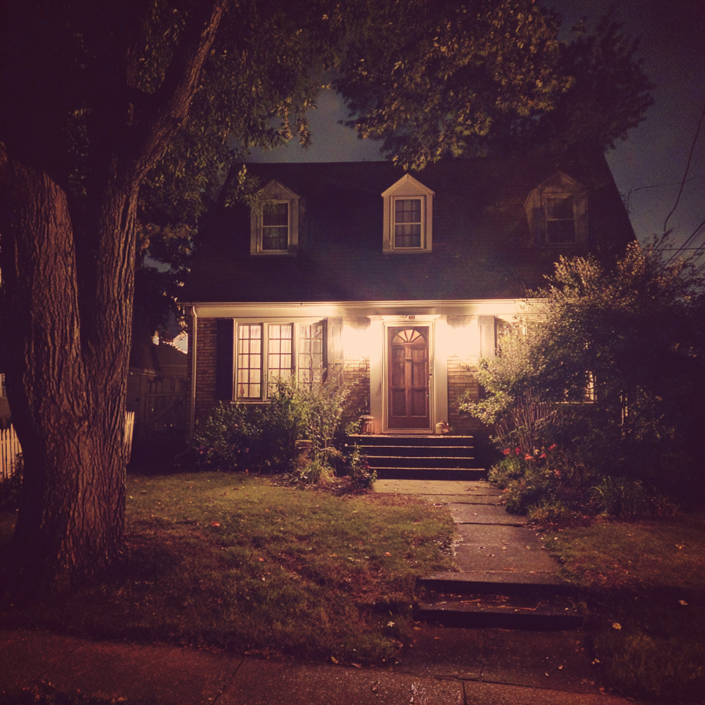 L'extérieur d'une maison | Source : Midjourney