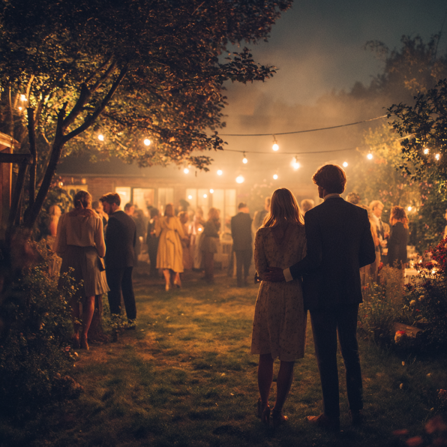 Une afterparty de mariage | Source : Midjourney