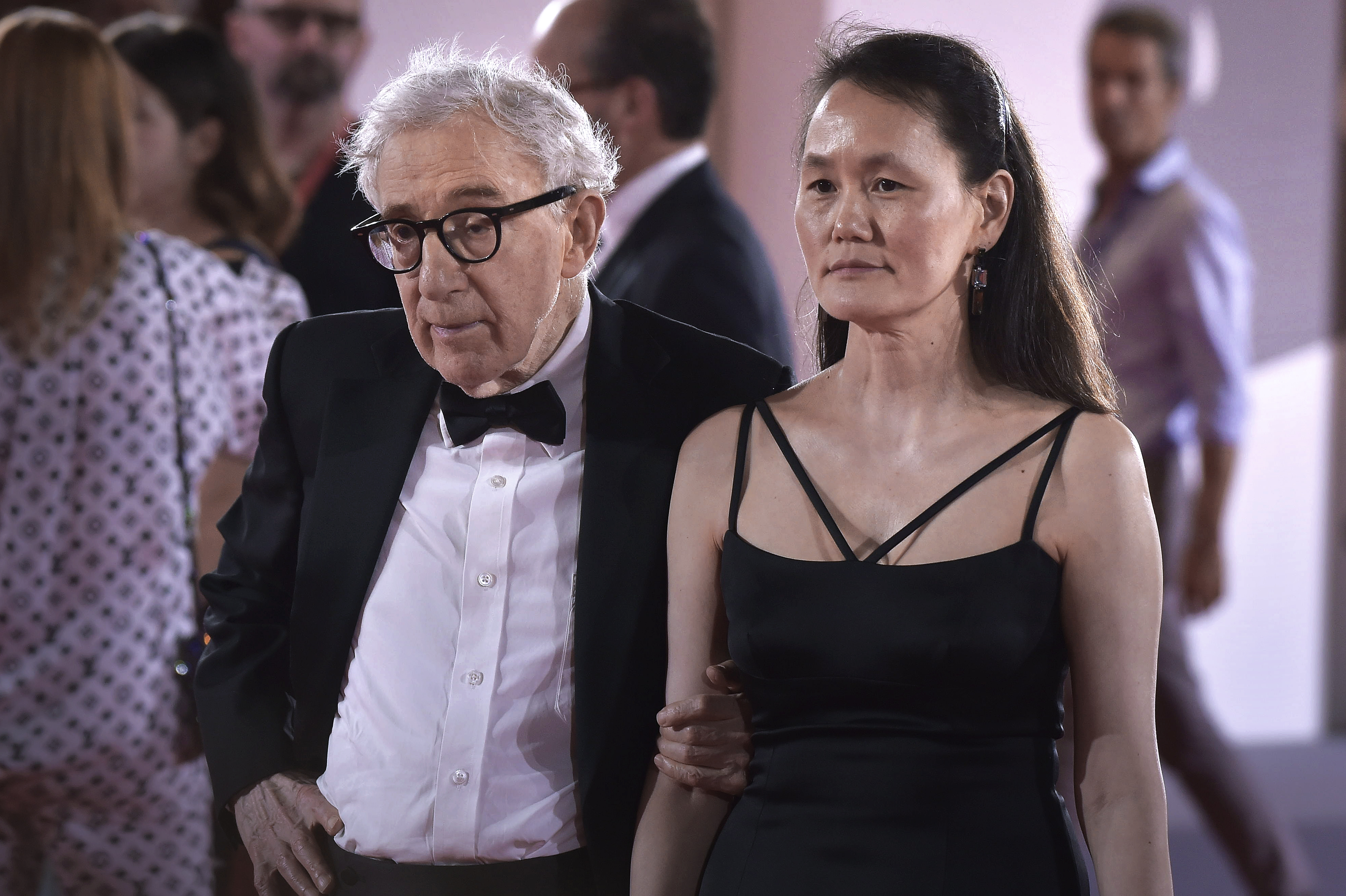 Woody Allen et Soon-Yi Previn à la 80e édition du Festival international du film de Venise en 2023 | Source : Getty Images