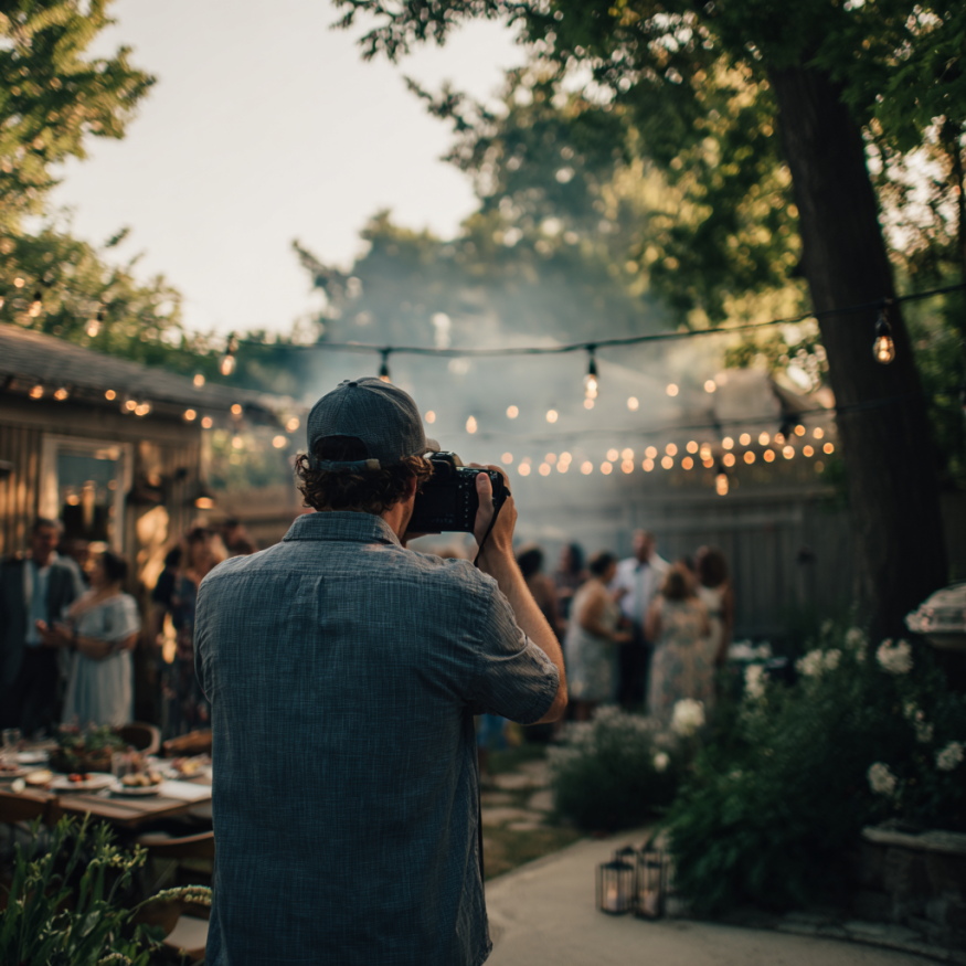 Un photographe de mariage | Source : Midjourney