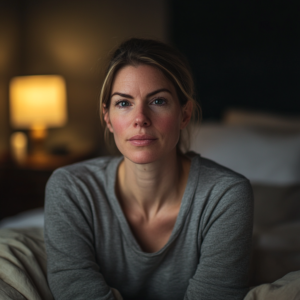 Une femme inquiète | Source : Midjourney
