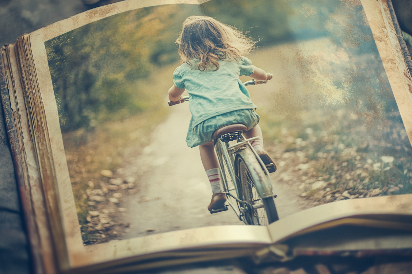 Photos dans un album photo | Source : Midjourney