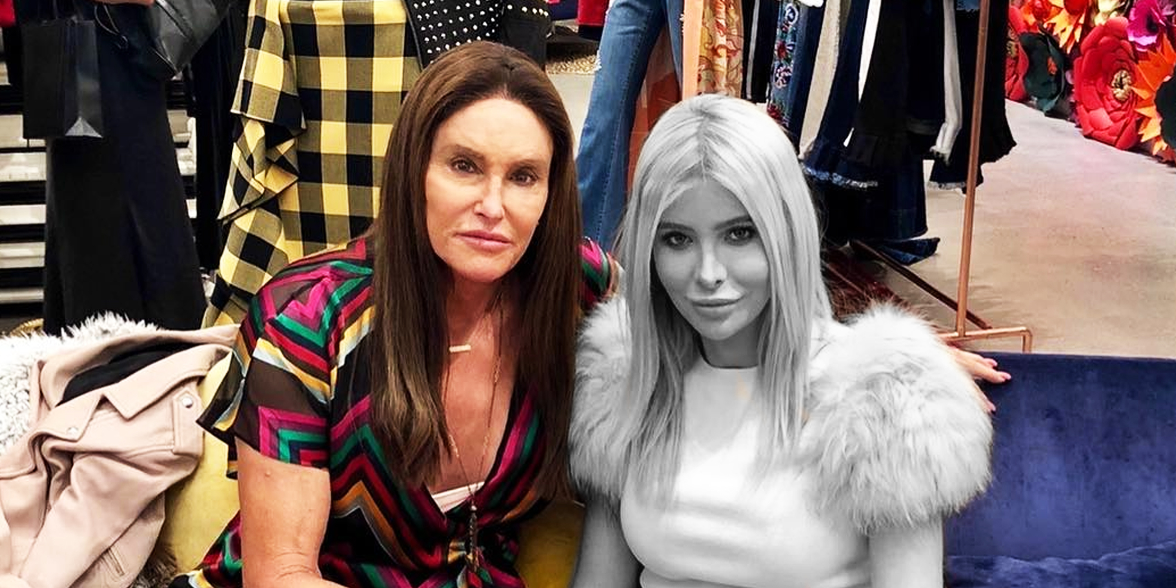 Caitlyn Jenner et Sophia Hutchins. | Source : Instagram/caitlynjenner