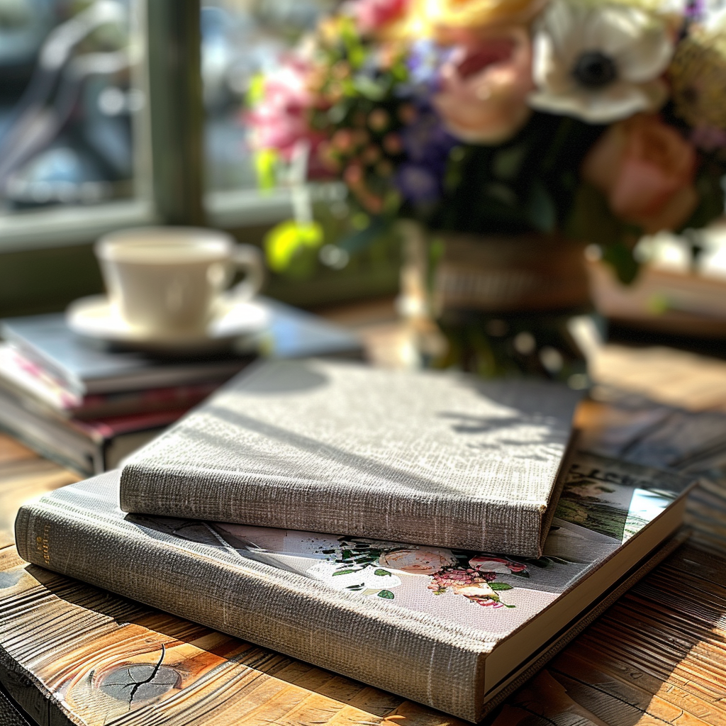 Des cahiers sur une table | Source : Midjourney