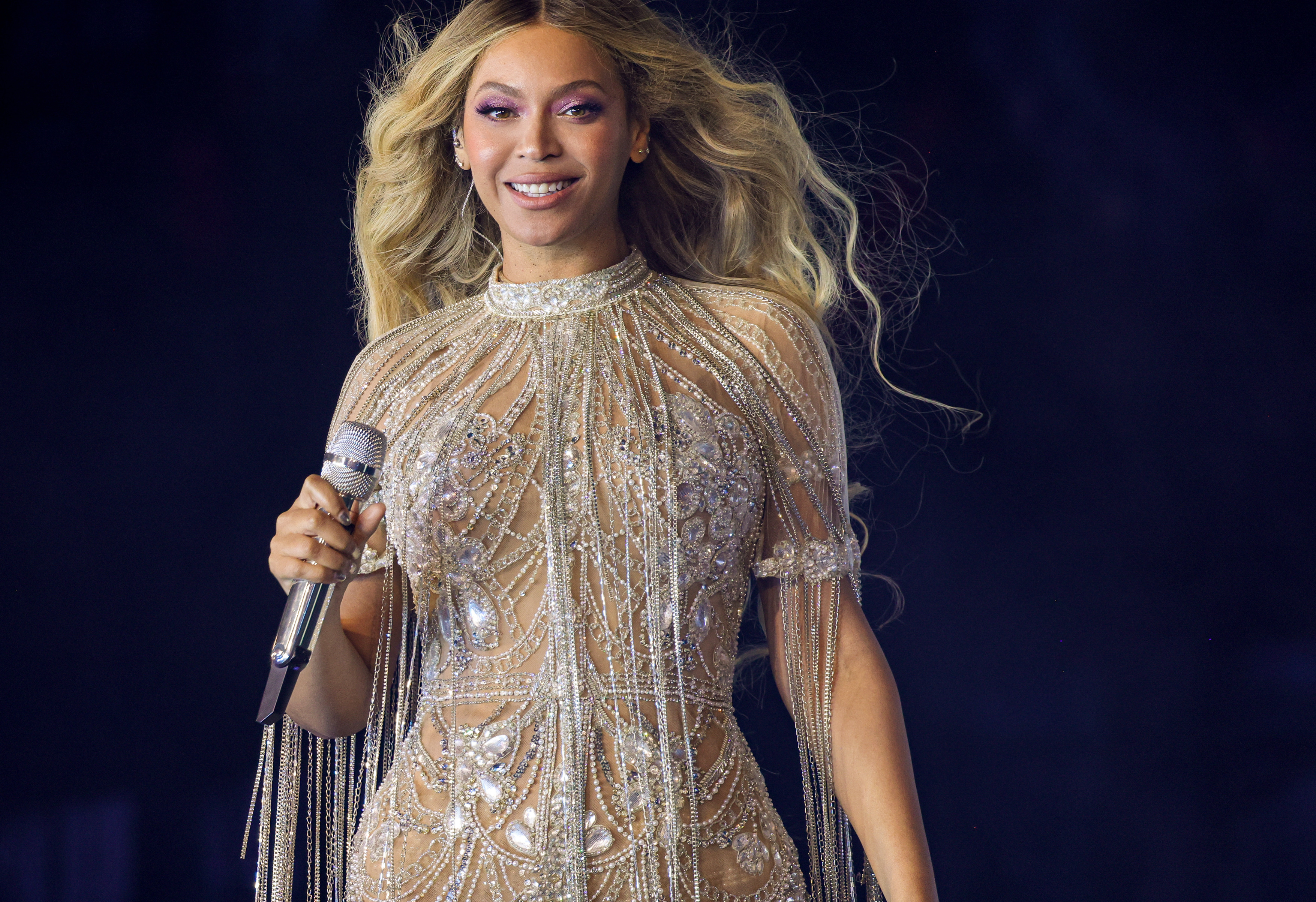 Beyoncé lors de sa tournée mondiale Renaissance, le 27 juin 2023, à Varsovie, en Pologne. | Source : Getty Images