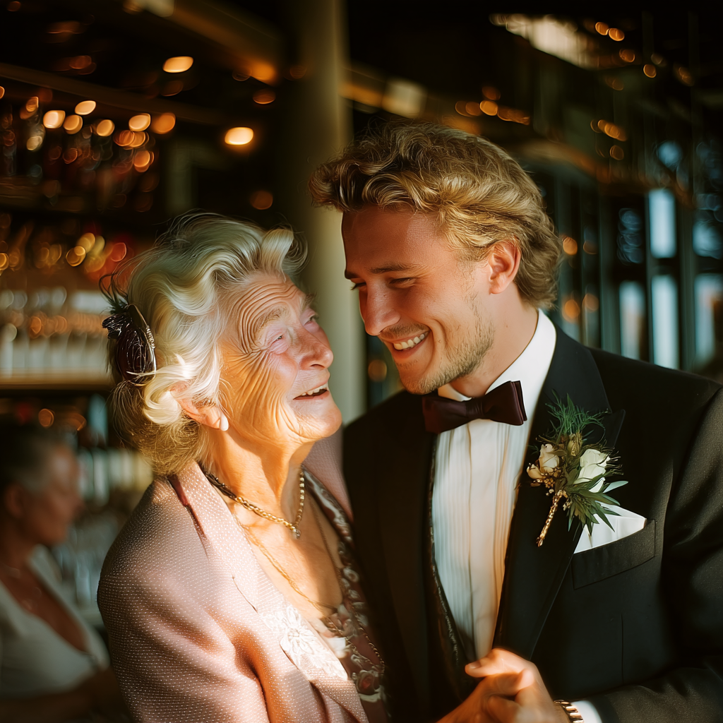 Une femme et un homme qui dansent | Source : Midjourney