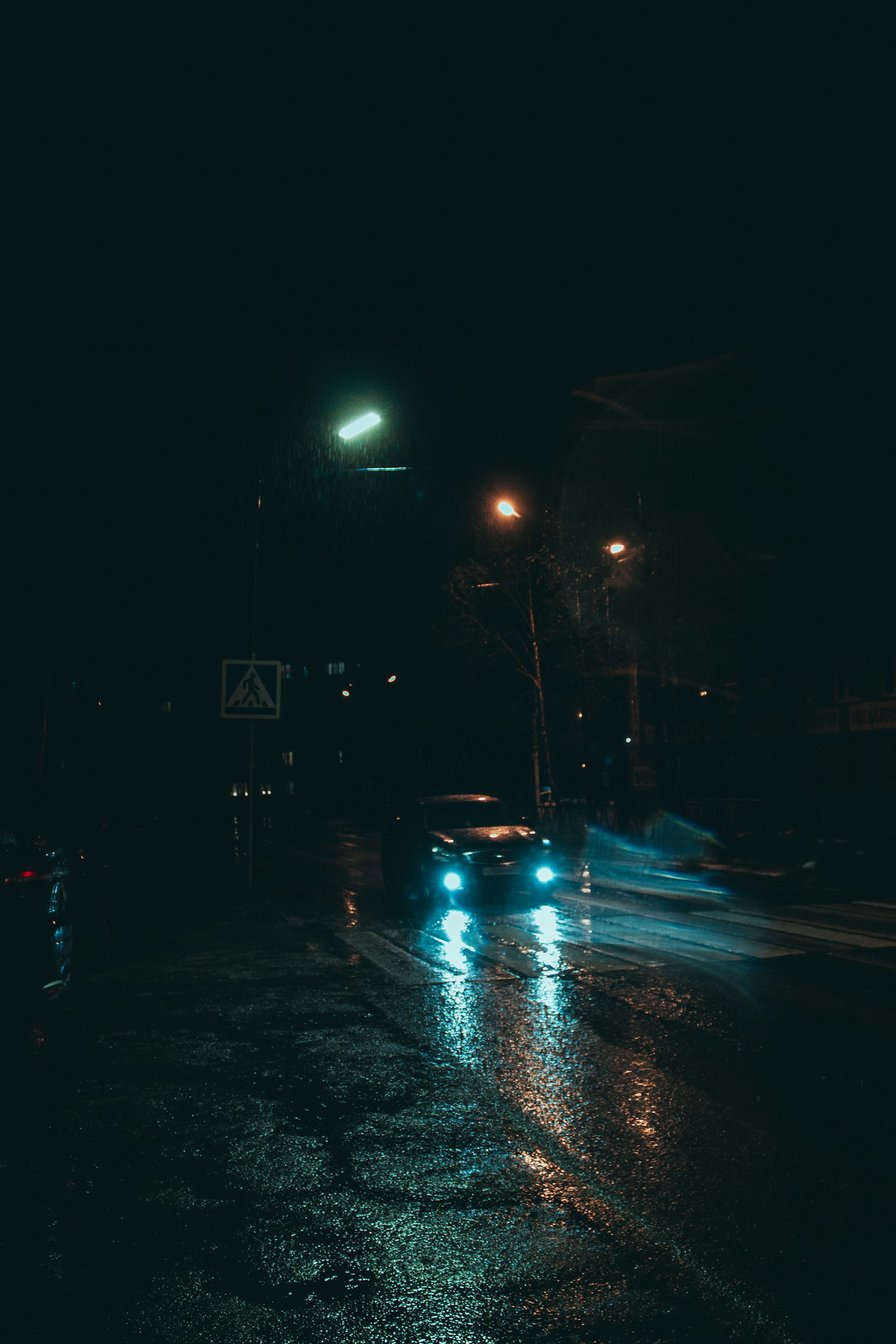 Une nuit pluvieuse | Source : Unsplash