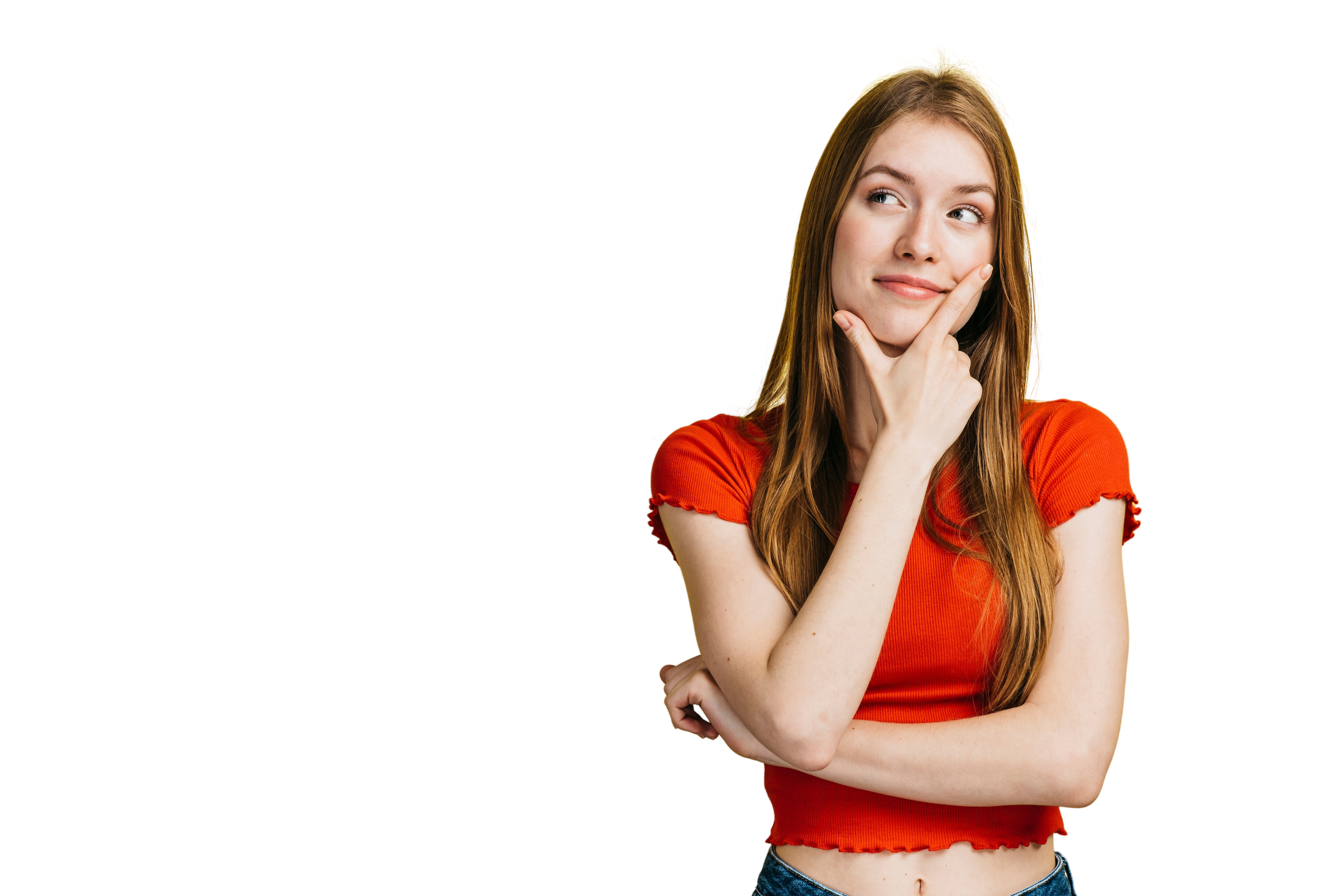 Une femme réfléchie | Source : Freepik
