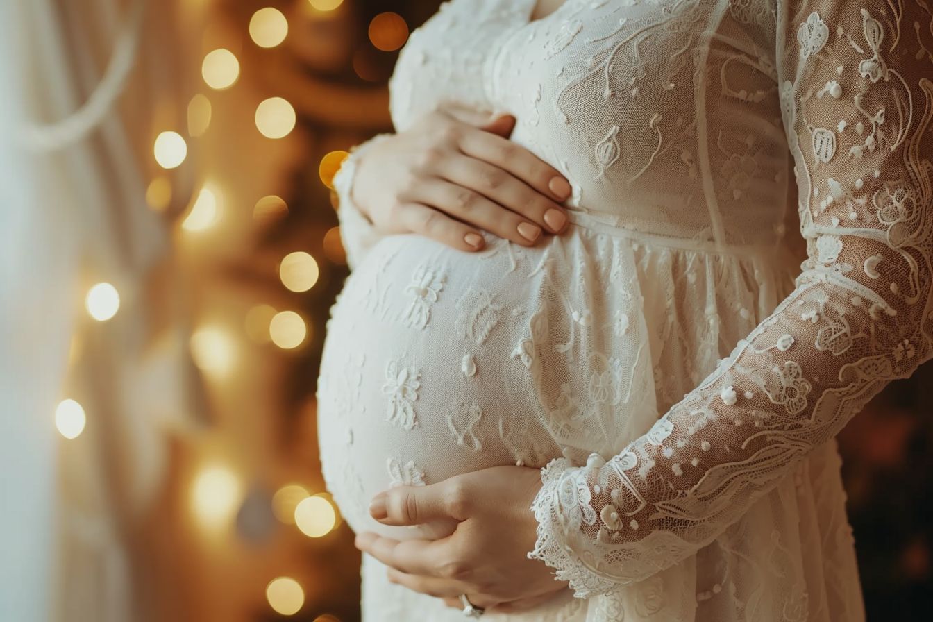 Un baby bump | Source : Midjourney